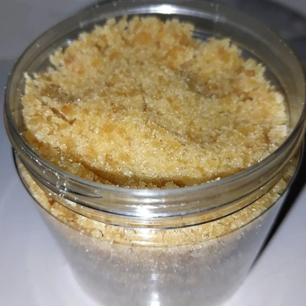 Hand crafted natural Brown sugar emulsified sugar scrub 6oz